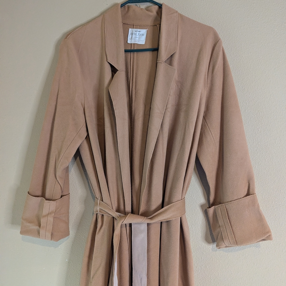 Forte Forte Autunno 100% Virgin Wool Belted Jacket - Picture 3 of 16